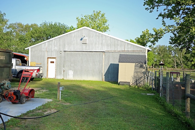 15402 Maple St, Santa Fe, TX 77517 - view of pole building