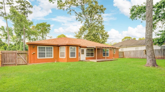 9024 Zapata Way, Willis, TX 77378 - rear view of property with a gate