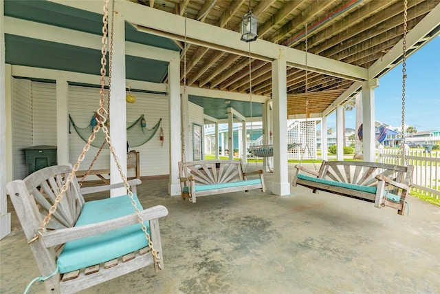 view of patio