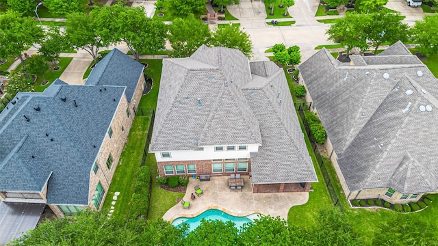 12607 Cove Landing Dr, Cypress, TX 77433 - view of subject property with a pool