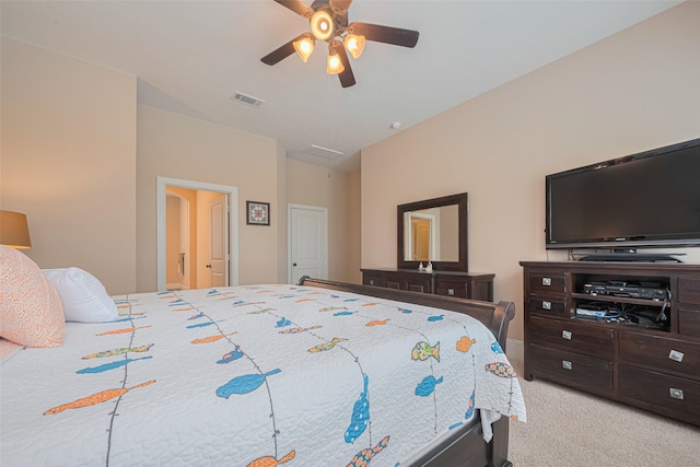 12607 Cove Landing Dr, Cypress, TX 77433 - bedroom featuring carpet flooring, ceiling fan, and baseboards