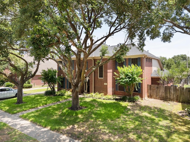 23334 Fairbranch Dr, Katy, TX 77494 - view of side of home featuring brick siding