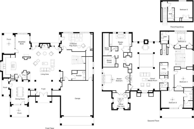 5105 Pocahontas St, Bellaire, TX 77401 - property floor plan