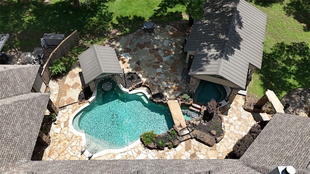 13315 Timberwild Ct, Tomball, TX 77375 - view of pool with a patio
