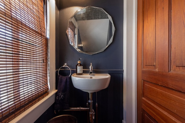 bathroom with a sink