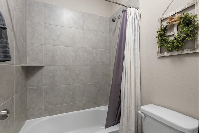 2510 Ocean Key Dr, Texas City, TX 77568 - full bath featuring shower / tub combo and toilet