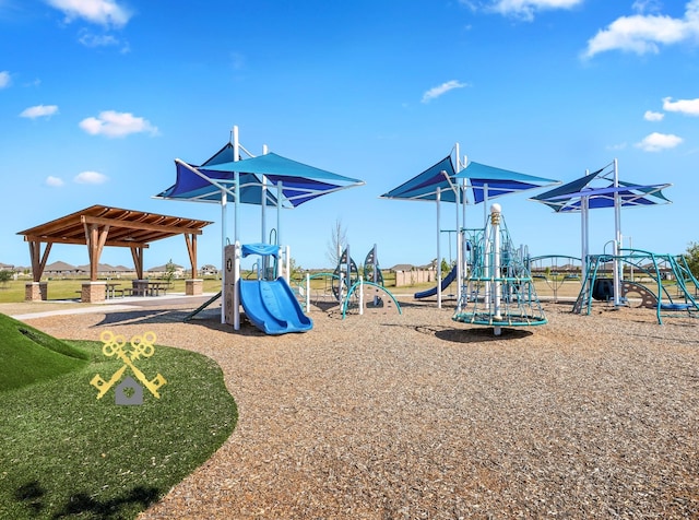 2510 Ocean Key Dr, Texas City, TX 77568 - view of communal playground