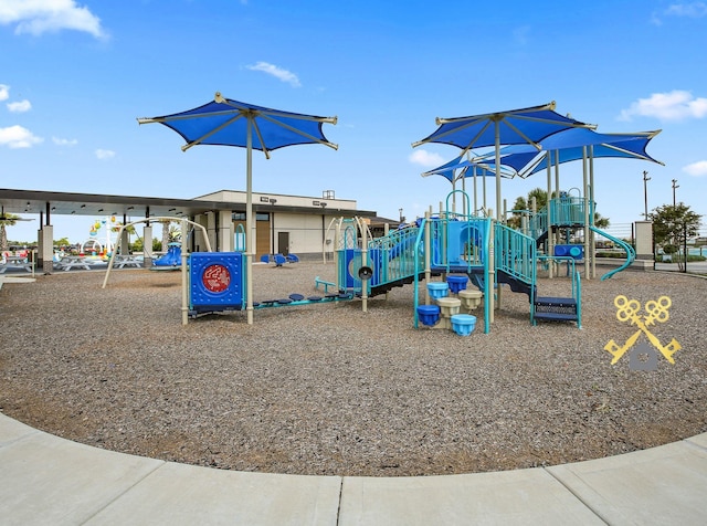 2510 Ocean Key Dr, Texas City, TX 77568 - view of communal playground