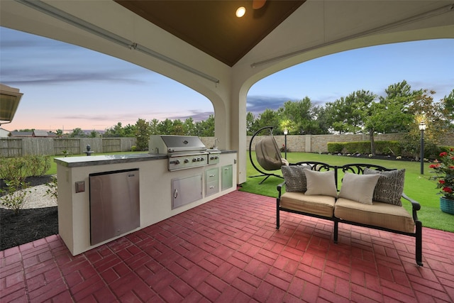 5502 Charlton Ridge Ln, Fulshear, TX 77441 - view of patio / terrace