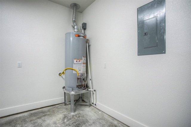 1973 Greentree Dr, Huntsville, TX 77340 - utilities with gas water heater and electric panel