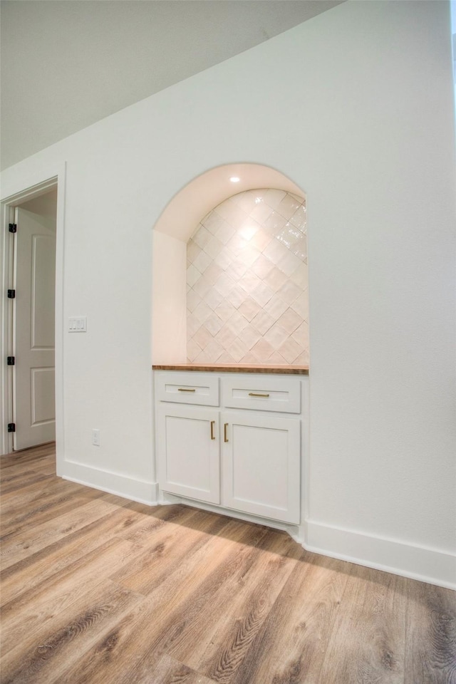 1973 Greentree Dr, Huntsville, TX 77340 - spare room featuring light wood-type flooring