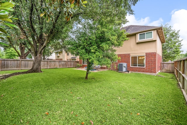 12114 Paddock Way, Houston, TX 77065 - view of yard with central air condition unit