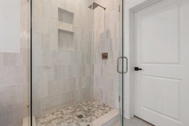 1420 Flamingo St, Conroe, TX 77385 - bathroom featuring a stall shower