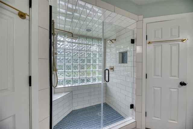 4650 Hickory Downs Dr, Houston, TX 77084 - bathroom with a shower stall