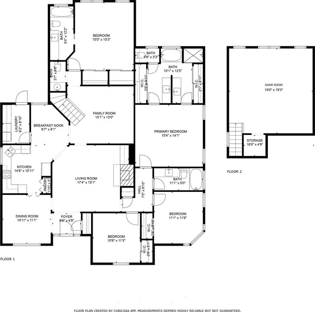16218 Capri Dr, Jersey Village, TX 77040 - property floor plan