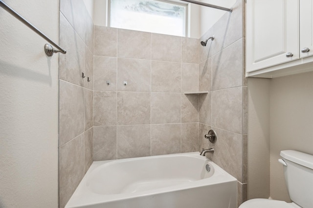 13906 Bell Valley Ct, Houston, TX 77059 - full bathroom with toilet and bathing tub / shower combination