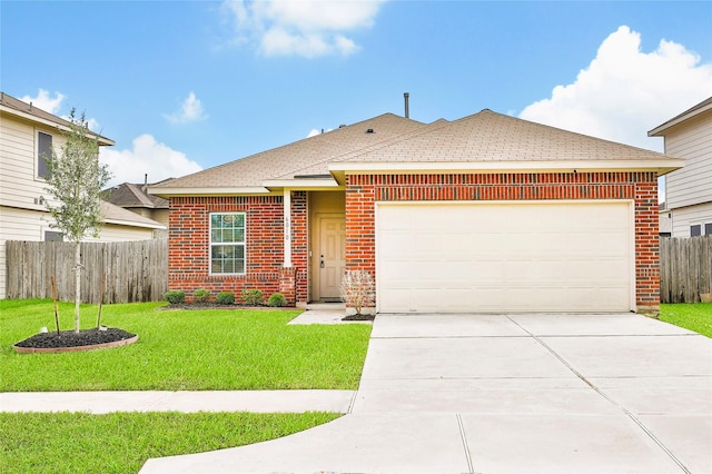 6010 Lovage Ave, Crosby, TX 77532 - single story home with brick siding, driveway, and a garage