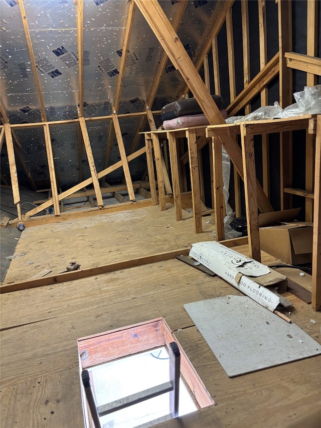 14411 Lawton Ridge Dr, Cypress, TX 77429 - view of unfinished attic
