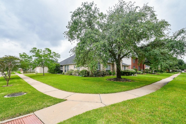 15203 Cypress Post Ln, Cypress, TX 77429 - surrounding community with a yard