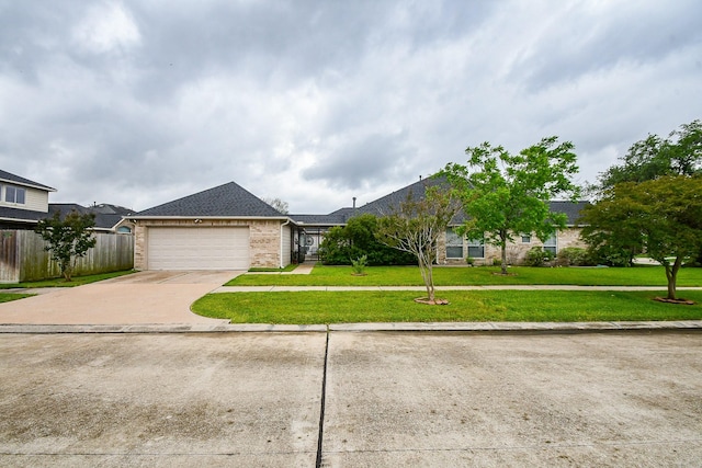 15203 Cypress Post Ln, Cypress, TX 77429 - view of front of house with brick siding, a garage, and concrete driveway
