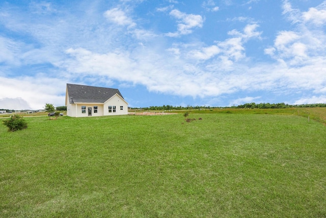 11141 Rd 5503, Cleveland, TX 77327 - view of green lawn featuring a view of rural / pastoral area