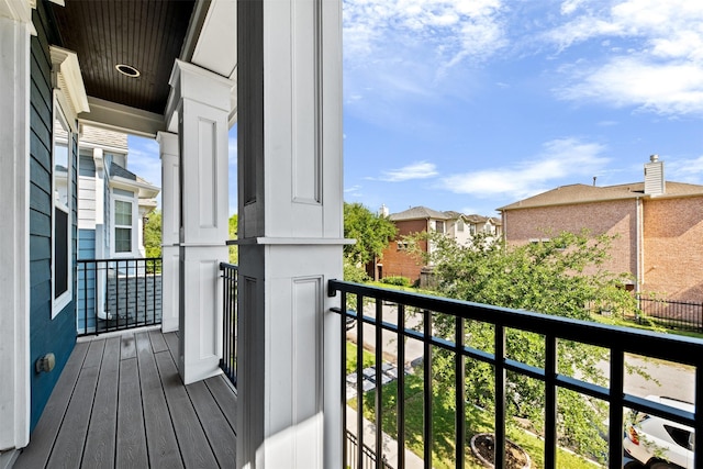 436 W 26th St, Houston, TX 77008 - balcony with a residential view