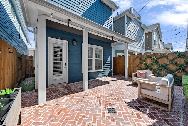 436 W 26th St, Houston, TX 77008 - view of patio / terrace featuring a fenced backyard