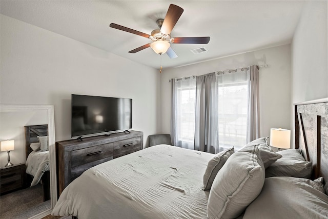 3306 Old Ironwood Dr, Spring, TX 77386 - bedroom featuring ceiling fan
