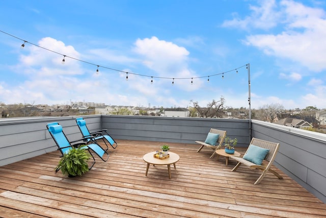 910 W 19th St Unit A, Houston, TX 77008 - view of wooden deck