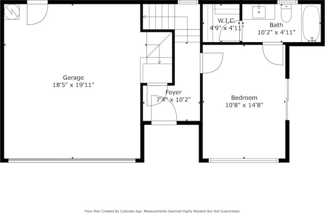 910 W 19th St Unit A, Houston, TX 77008 - floor plan / room layout