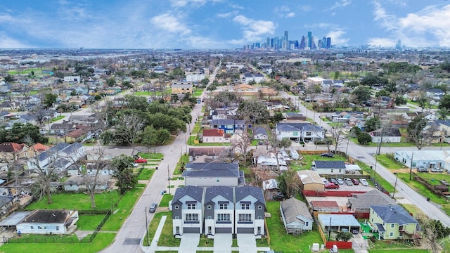 1218 English St, Houston, TX 77009 - aerial perspective of suburban area
