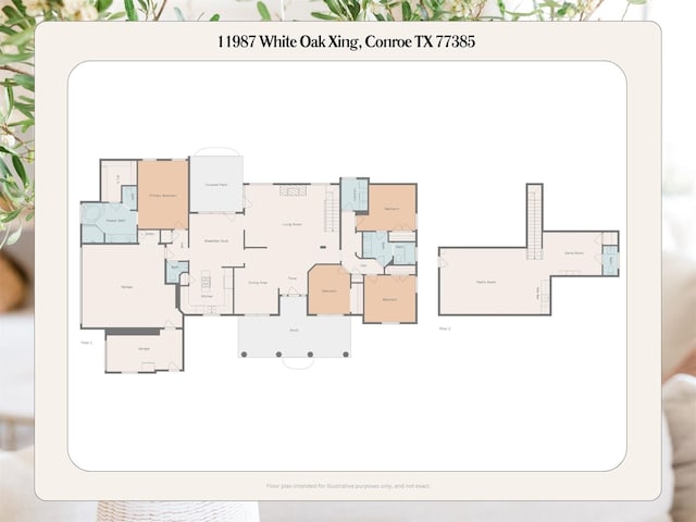 11987 White Oak Xing, Conroe, TX 77385 - home floor plan