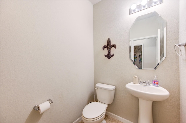 half bath with toilet