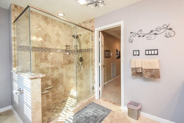 14 Wickham Ct, Sugar Land, TX 77479 - full bath with a shower stall and baseboards