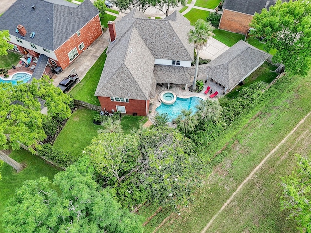 14 Wickham Ct, Sugar Land, TX 77479 - view of subject property with a pool