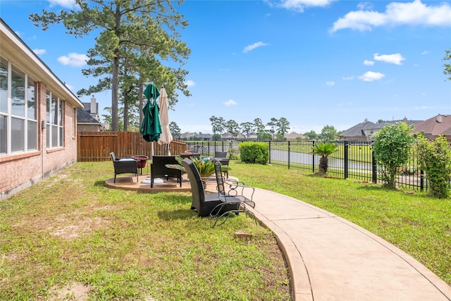 4635 Countrymeadows Dr, Spring, TX 77388 - view of yard featuring a patio area and a residential view