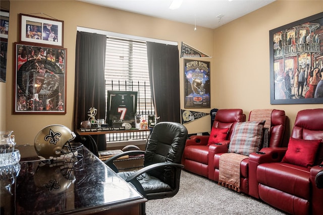 4635 Countrymeadows Dr, Spring, TX 77388 - home office featuring carpet