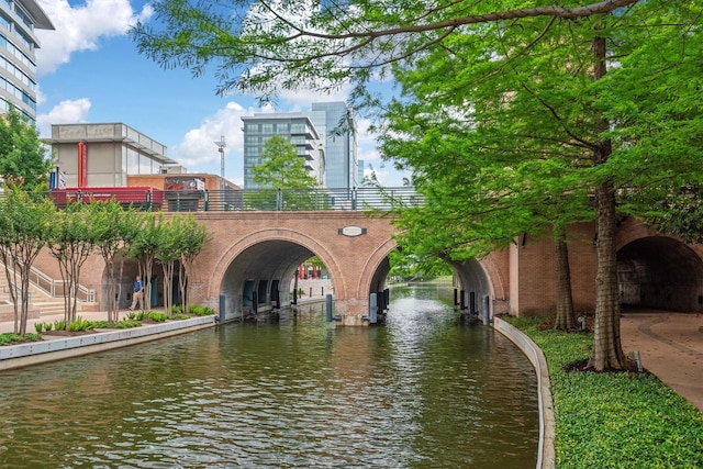 1 Waterway Ct Unit 4B, The Woodlands, TX 77380 - surrounding community with a water view