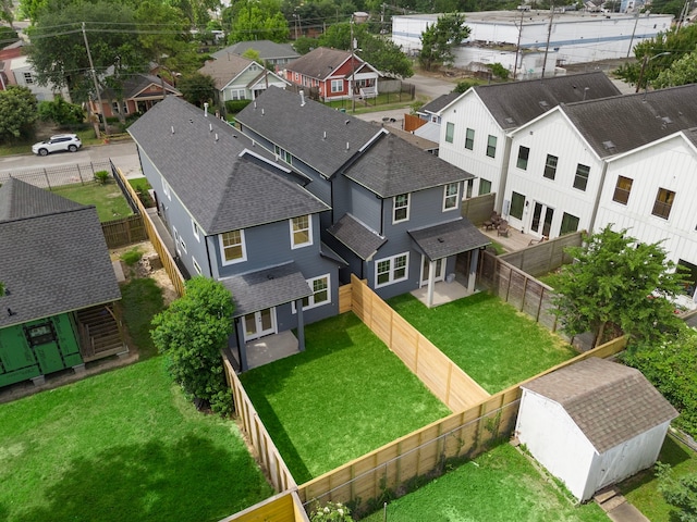 1307 Amundsen St N, Houston, TX 77009 - aerial view of residential area