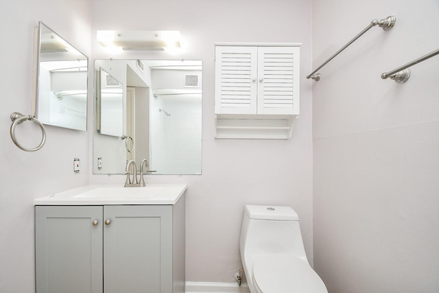 6633 W Airport Unit 1103, Houston, TX 77035 - bathroom with toilet and vanity