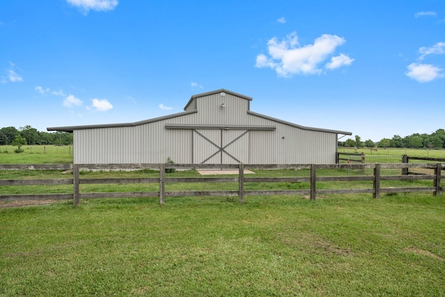 34334 Howell Rd, Waller, TX 77484 - view of barn featuring a view of rural / pastoral area