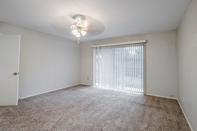 12210 Innsbruk Ct, Houston, TX 77066 - carpeted spare room with ceiling fan and baseboards