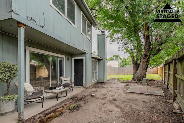 12210 Innsbruk Ct, Houston, TX 77066 - view of patio / terrace featuring a fenced backyard