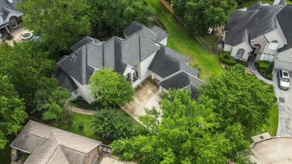 2 Argonne Pl, The Woodlands, TX 77382 - view from above of property