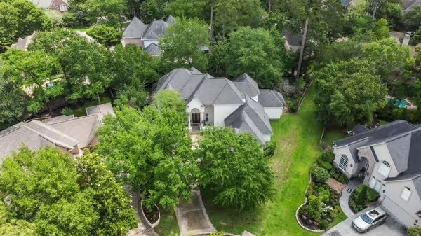 2 Argonne Pl, The Woodlands, TX 77382 - aerial view of residential area