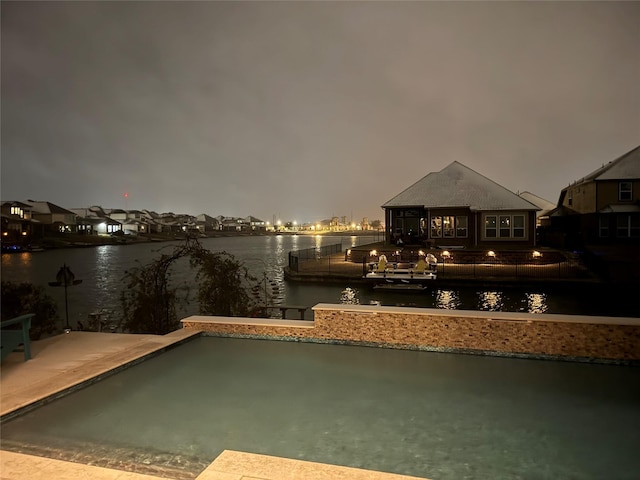 24130 Cannon Anello Ct, Katy, TX 77493 - exterior space featuring a water view