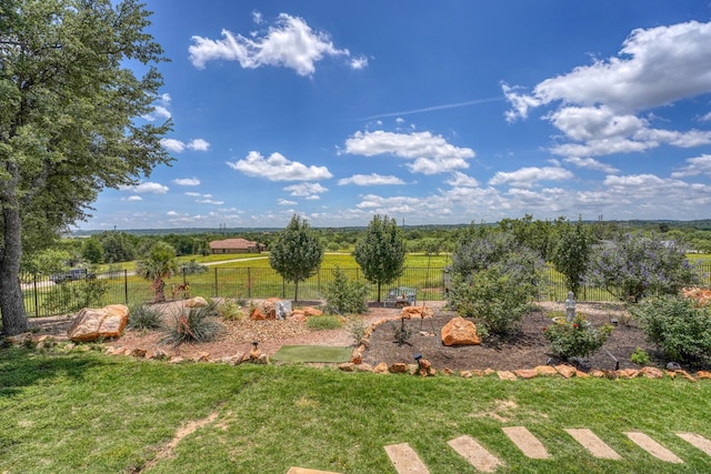 143 Westgate Loop, Horseshoe Bay, TX 78657 - view of yard with a rural view
