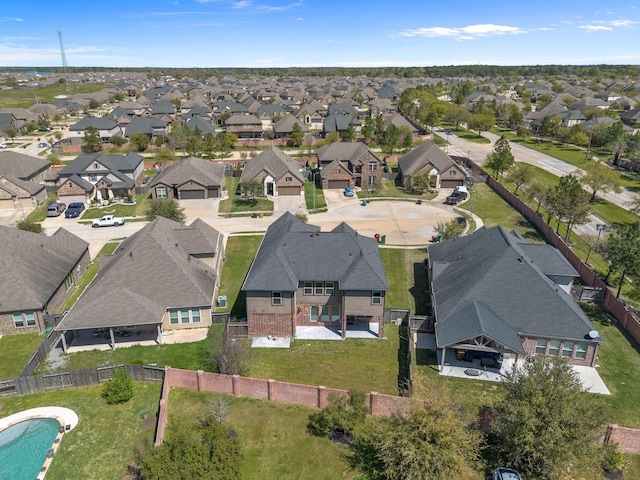 19107 Egret Glen Ct, Cypress, TX 77429 - aerial overview of property's location with nearby suburban area