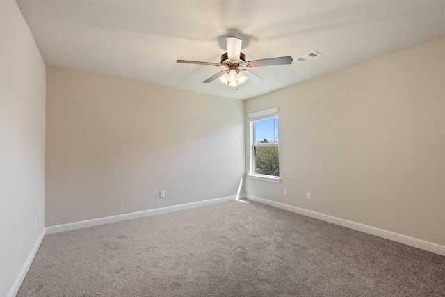 19107 Egret Glen Ct, Cypress, TX 77429 - carpeted spare room featuring baseboards and a ceiling fan