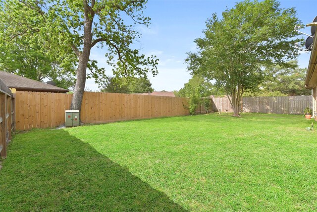 view of yard